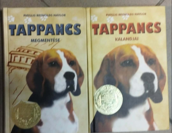 Phyllis Reynolds Naylor: 2db Tappancs könyv.:Tappancs kalandjai+Tappancs megmentése antikvár