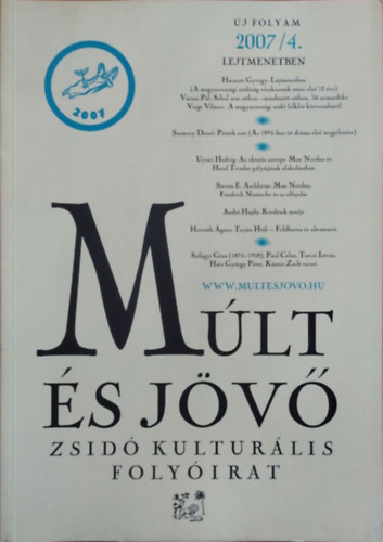 Kőbányai János (főszerk.): Múlt és Jövő, 2007/4. antikvár