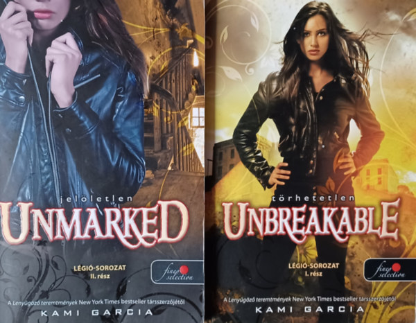 Kami Garcia: Unbreakable - Törhetetlen + Unmarked - Jelöletlen - Légió-sorozat I-II. rész antikvár