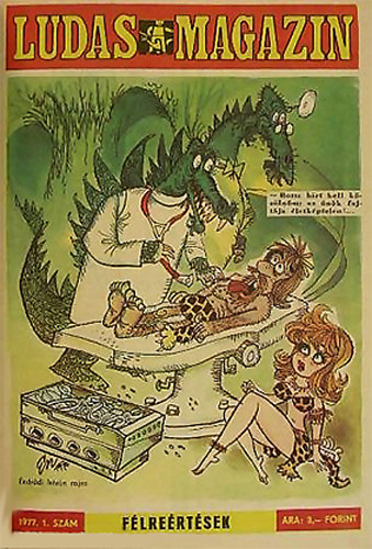 Földes György (szerk.): Ludas magazin - 1977-1978 (teljes évfolyamok, 24 szám) könyv