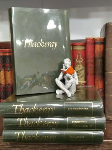 Thackeray: 3 db W. M. Thackeray mű négy kötetben: Kisregények - (Számozott)+ Nemes Barry Lyndon úr emlékiratai - (Számozott)+ Pendennis története I-II. - (Számozott) antikvár