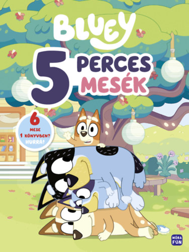 Bluey - 5 perces mesék könyv