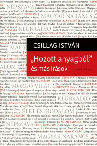 Hozott anyagból és más írások akciós termékkép 1