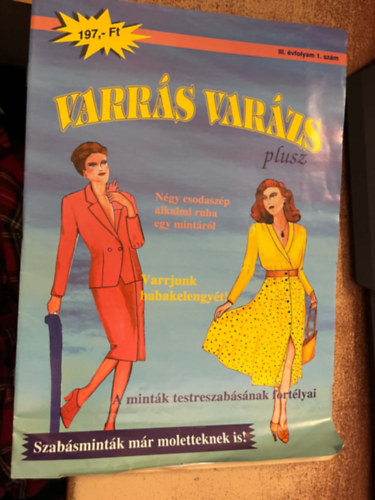 varrás varázs plusz III. évfolyam 1. szám antikvár