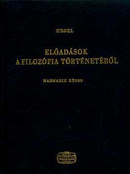 G. W. F. Hegel: Előadások a filozófia történetéről III. antikvár