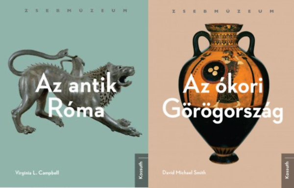 David Michael Smith, Virginia L. Campbell: 2 db könyv az antik kultúrákról: Az ókori Görögország + Az antik Róma (Zsebmúzeum) antikvár