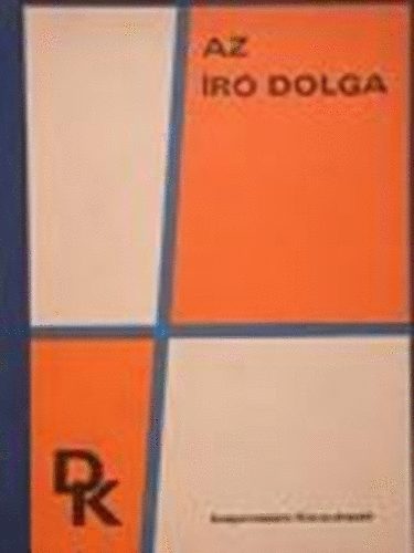 Az író dolga antikvár