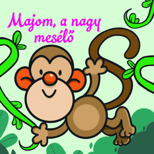 Majom, a nagy mesélő - Állati kalandok - Szivacskönyv akciós termékkép 1