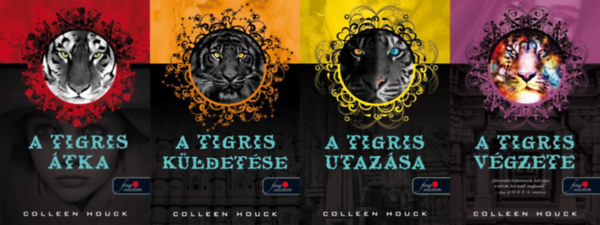 Colleen Houck: Tigris sorozat 1-4. (A tigris átka, A tigris küldetése, A tigris utazása, A tigris végzete) antikvár