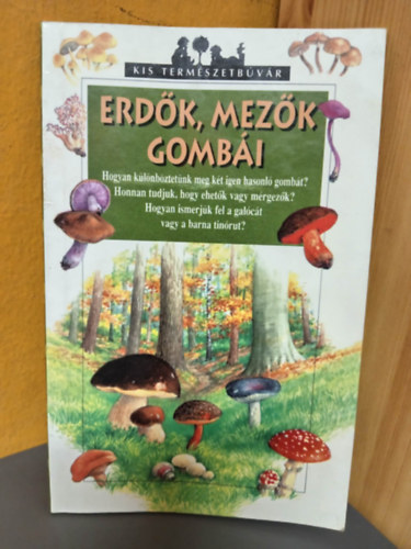 Nicole Bustarret, Ford.: Déva Mária: Erdők, mezők gombái - Kis Természetbúvár (Hogyan különböztetünk meg két igen hasonló gombát? / Honnan tudjuk, hogy ehetők vagy mérgezők? / Hogyan ismerjük fel a galócát vagy a barna tinórut?) antikvár