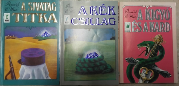 P. C. Wren: A kék csillag + A sivatag titka + Kígyó és a kard antikvár