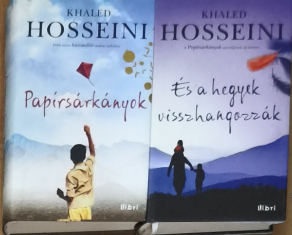 Khaled Hosseini: 2db Khaled Hosseini regény - És a hegyek visszhangozzák, Papírsárkányok antikvár