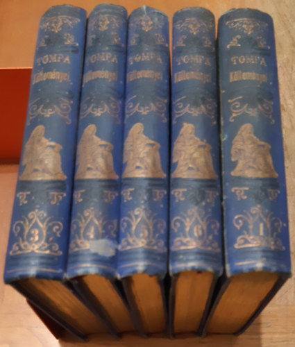 Tompa Mihály: Tompa Mihály összegyüjtött költeményei 1-6. antikvár
