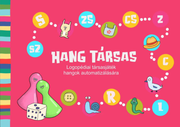 Aigner Judit: Hang társas - Logopédiai társasjáték hangok automatizálására könyv