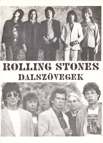 Rolling Stones dalszövegek antikvár