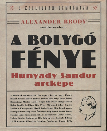 Alexander Brody: A bolygó fénye könyv
