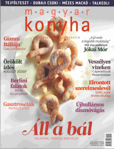 Magyar konyha magazin 2025. január-február antikvár