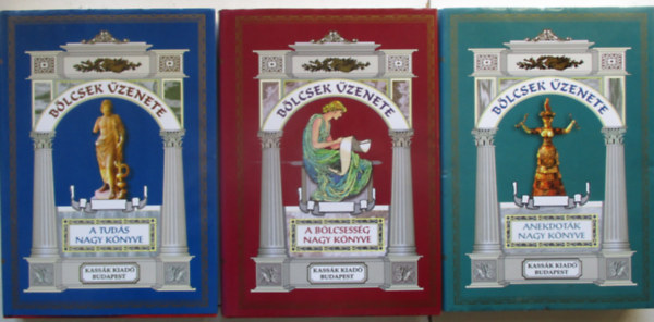 Vágó Zsuzsanna: 3 db Bölcsek üzenete: Anekdoták Nagy Könyve + A tudás nagy könyve + A bölcsesség nagy könyve antikvár
