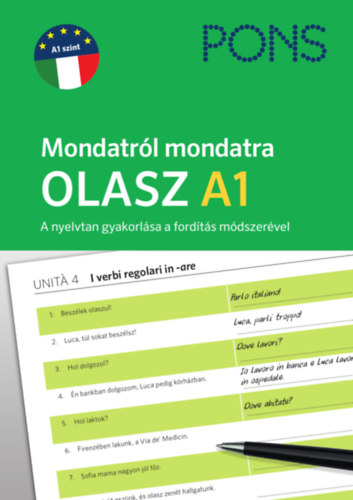 Katarzyna Foremniak: PONS Mondatról mondatra - Olasz A1 könyv