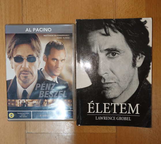 Al Pacino, Matthew McConaughey, Lawrence Grobel: Al Pacino-csomag: Életem (Al Pacino) + Pénz beszél antikvár