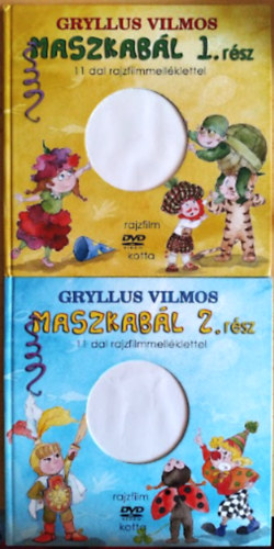 Gryllus Vilmos: Maszkabál 1. rész + 2. rész (2 kötet) - CD melléklet  nélkül! | antikvár | bookline