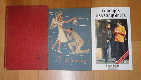 Bakos Zoltán: 3 könyv a női szerepekről a 20. századd második feléből: A jó feleség, Háziasszonyok könyve, A helyes asszonytartás antikvár