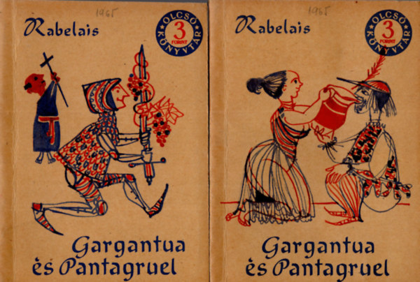 Francois Rabelais: Gargantua és Pantagruel I-II. antikvár