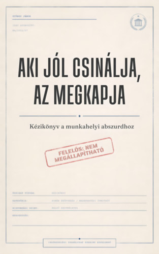 János György: Aki jól csinálja, az megkapja e-Könyv