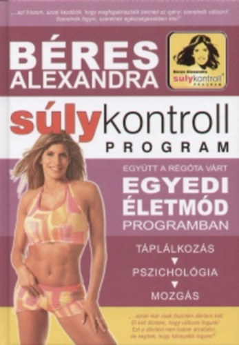 Béres Alexandra: Súlykontroll program antikvár