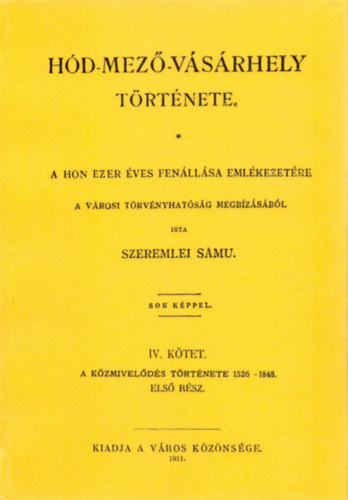 Hód-mező-vásárhely története IV. akciós termékkép 1