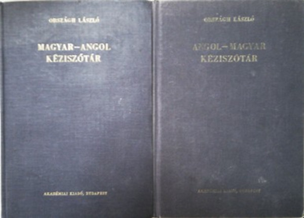 Angol-Magyar + Magyar-Angol kéziszótár (Országh) antikvár