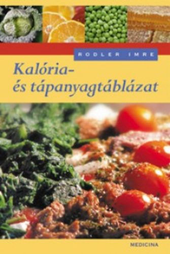 Dr. Rodler Imre (szerk.): Kalória- és tápanyagtáblázat antikvár