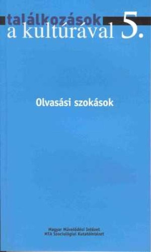 Gyenes Edina: Találkozások a kultúrával 5. - Olvasási szokások antikvár