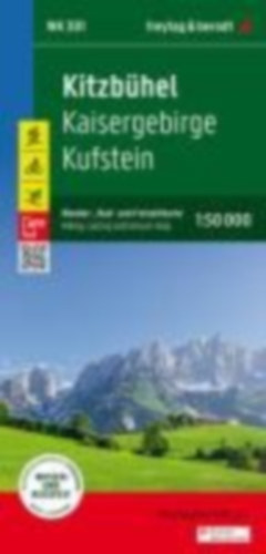 freytag & berndt Wanderkarte WK 301 Kitzbühel, Kaisergebirge - Kufstein 1:50.000 idegen