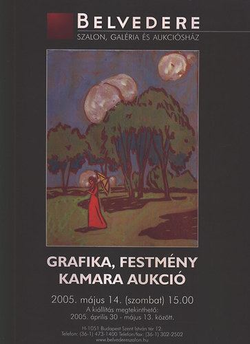 Belvedere - Grafika, festmény kamara aukció - 2005. május 14. antikvár