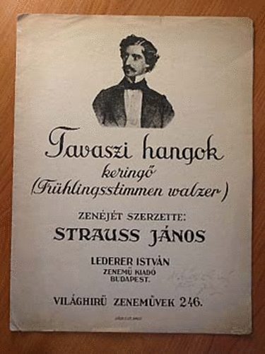 Johann Strauss: Tavaszi hangok keringő | bookline
