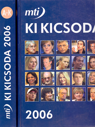 MTI Ki kicsoda 2006 I-II. antikvár