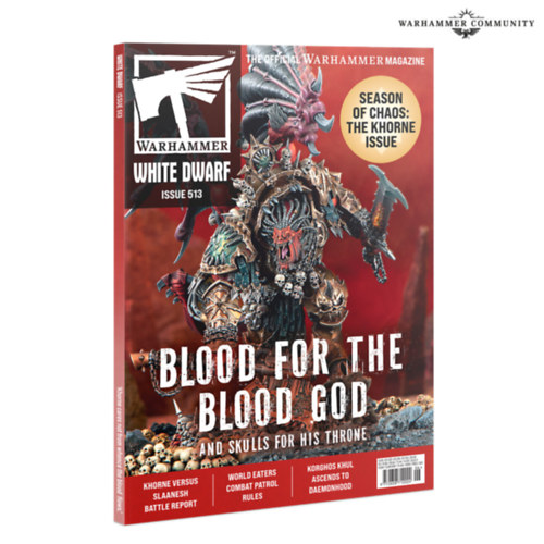 Warhammer White Dwarf Issue 513 - Blood for the Blood God antikvár
