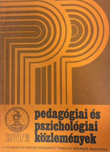Pedagógiai és Pszichológiai Közlemények 1971/2. antikvár