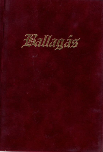 Gégény Csaba: Ballagás antikvár