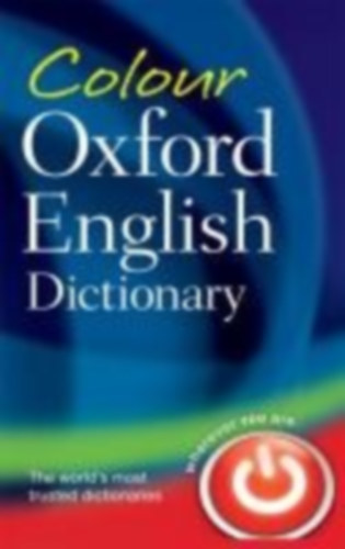Colour Oxford English Dictionary idegen