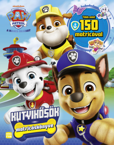 Mancs őrjárat - Kutyihősök matricáskönyve könyv