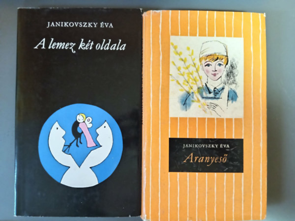 Janikovszky Éva: A lemez két oldala + Aranyeső ( 2 mű ) antikvár