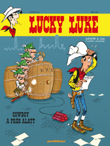 Jul: Lucky Luke 50. - Cowboy a prés alatt antikvár