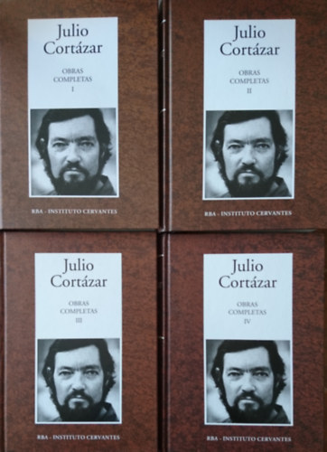 Julio Cortázar: Ombras Completas I-IV. antikvár