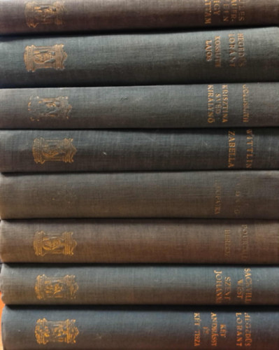 Jules Sauerwein, Hegedüs Lóránt, Margaret Goldsmith, Alma Wittlin, Emil Ludwig, Guy de Pourtalés, V. Sackville-West: 8 db történelmi életrajzi regény antikvár