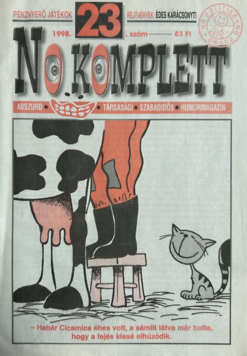 Lukács Sándor: No komplett - 1998/23. antikvár