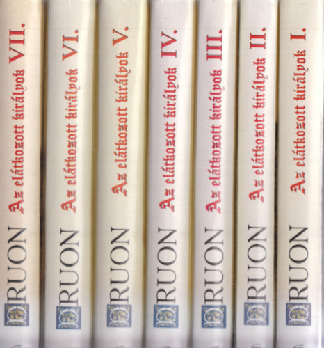 Maurice Druon: Az elátkozott királyok I-VII. antikvár