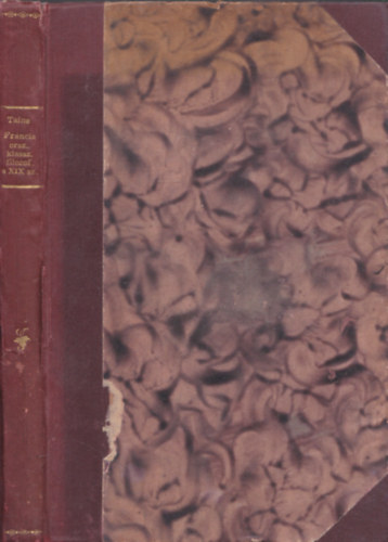 Taine; Péterfy Jenő (ford.): Franciaország klasszikus filozófusai a XIX.században (Filozófiai írók tára IV.) antikvár