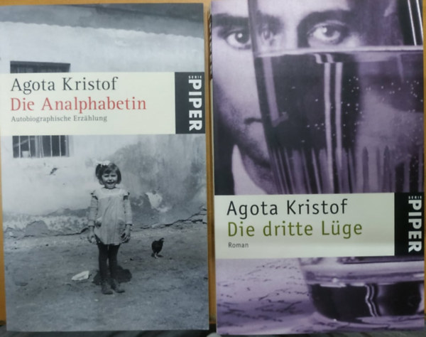Agota Kristof: Die Analphabetin + Die Dritte Lüge (2 kötet), antikvár